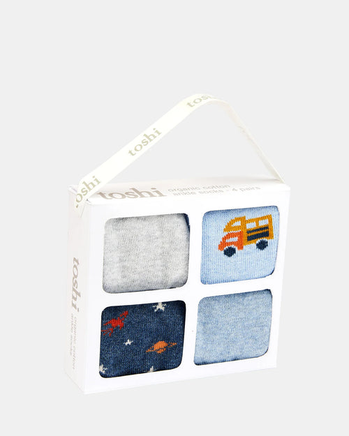 TOSHI ORGANIC ANKLE SOCKS GIFT BOX