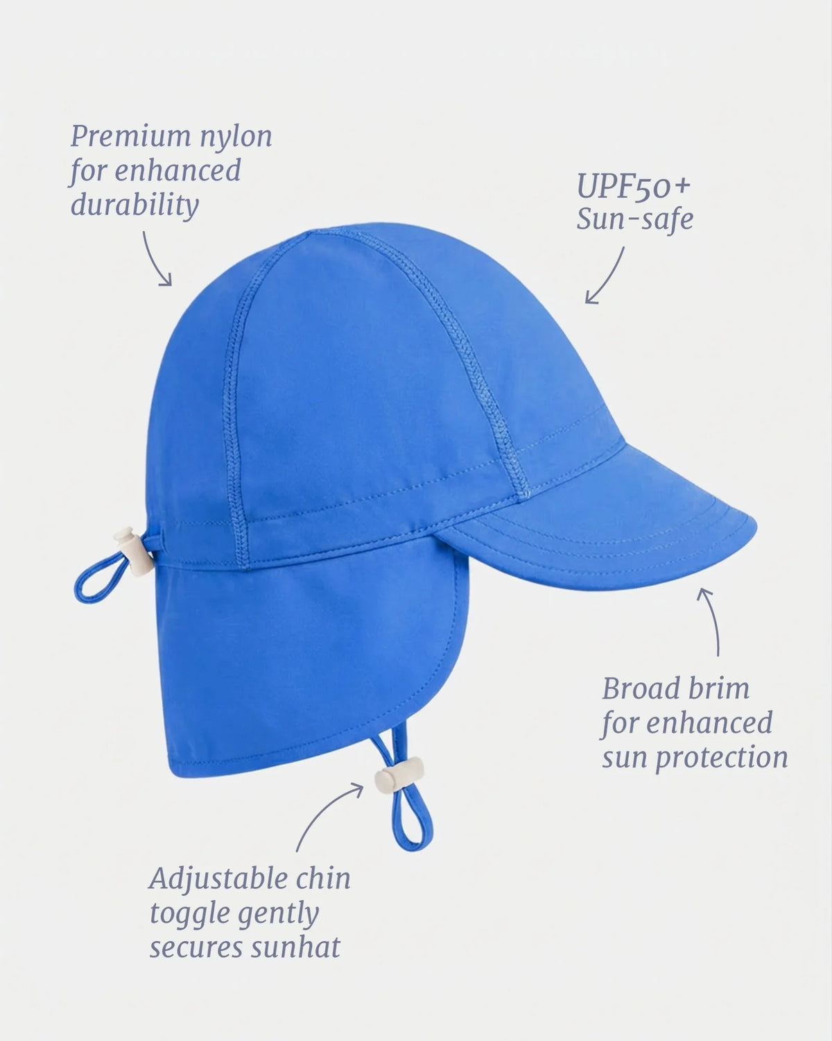 TOSHI SWIM FLAP CAP BEACHCOMBER - CAPRI