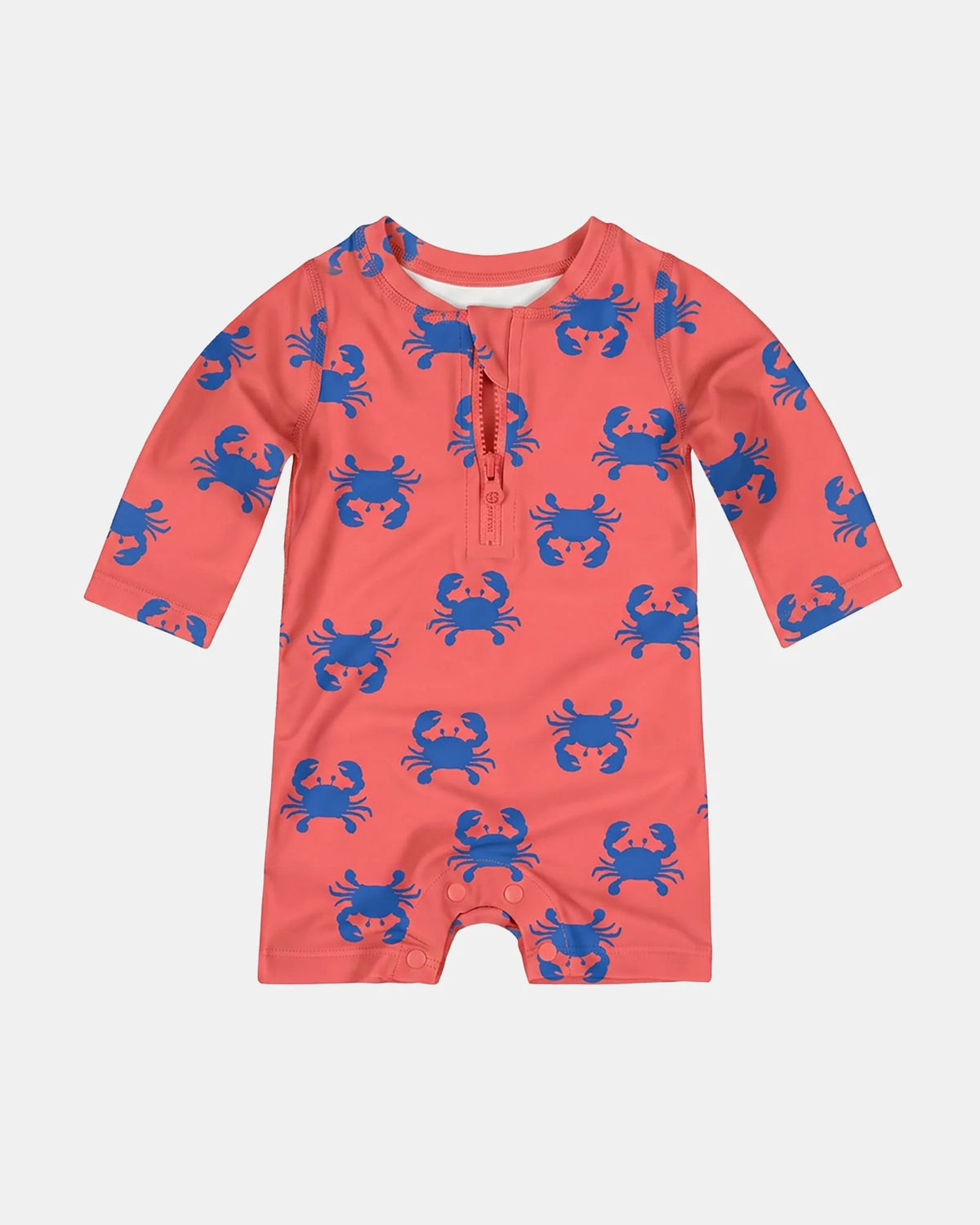 TOSHI LONG SLEEVE SWIM ONESIE PIRATE MUD CRABS