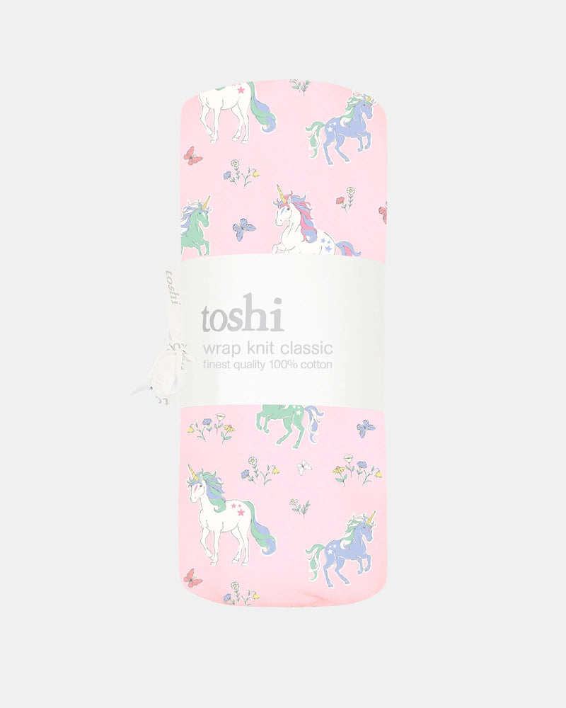 TOSHI CLASSIC KNIT WRAP - UNICORN