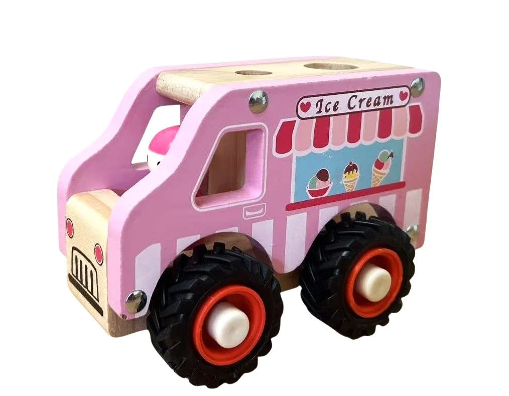 WOODEN ICE CREAM TRUCK