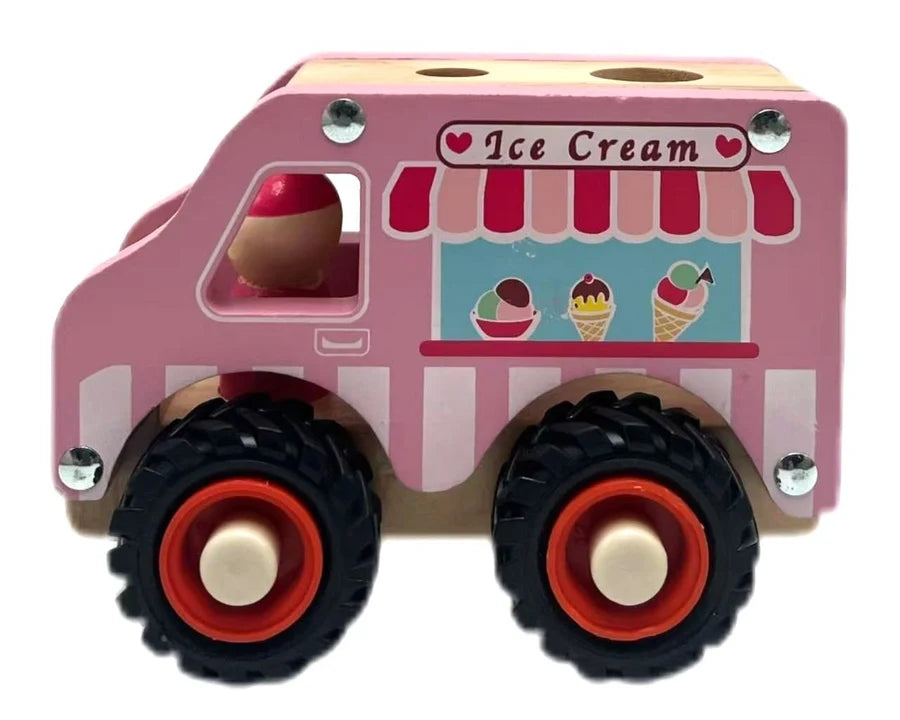 WOODEN ICE CREAM TRUCK