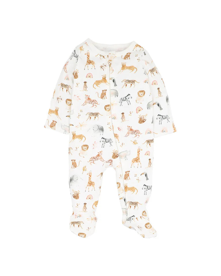 BEBE BILLIE ORGANIC LS ZIPSUIT