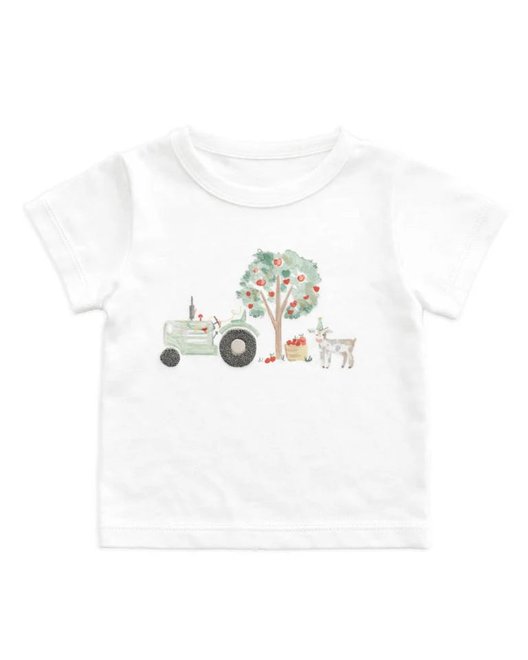 BEBE SCOUT ORGANIC TRACTOR TEE