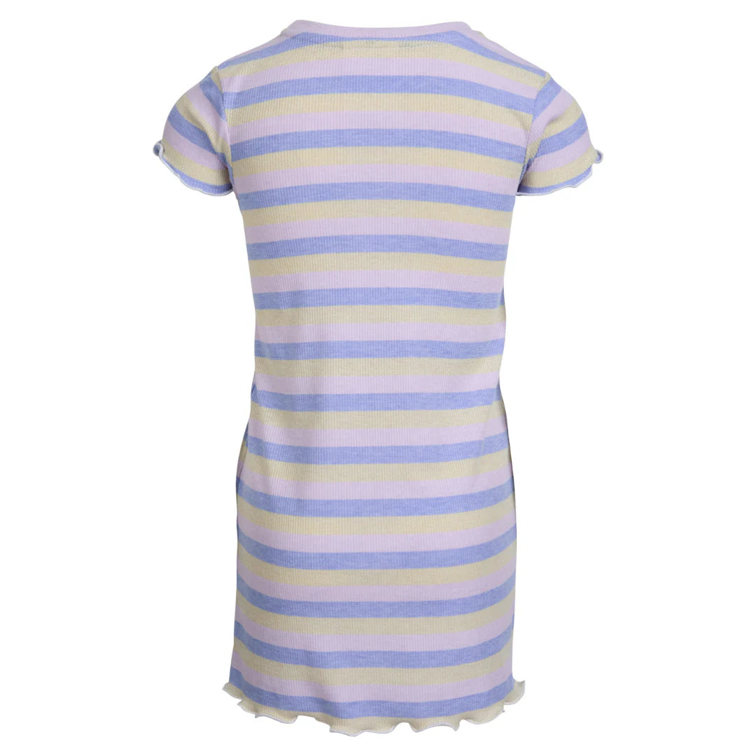 EVE GIRL CALLIE RIB DRESS PURPLE