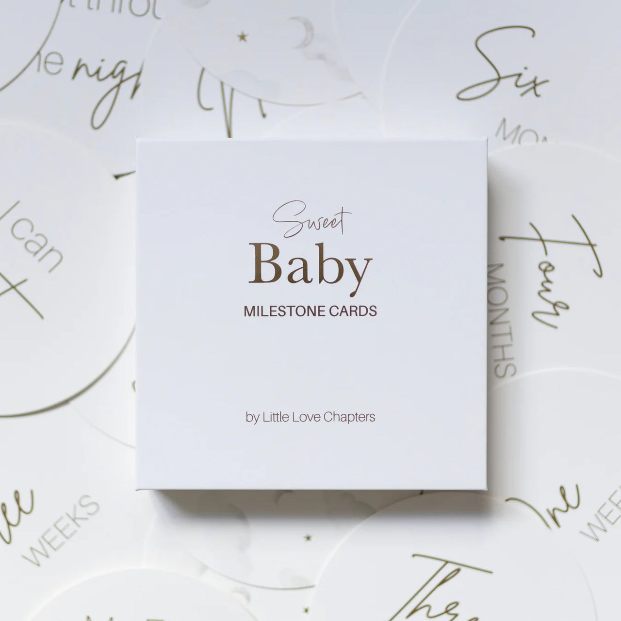 LITTLE LOVE CHAPTERS SWEET BABY MILESTONE CARDS