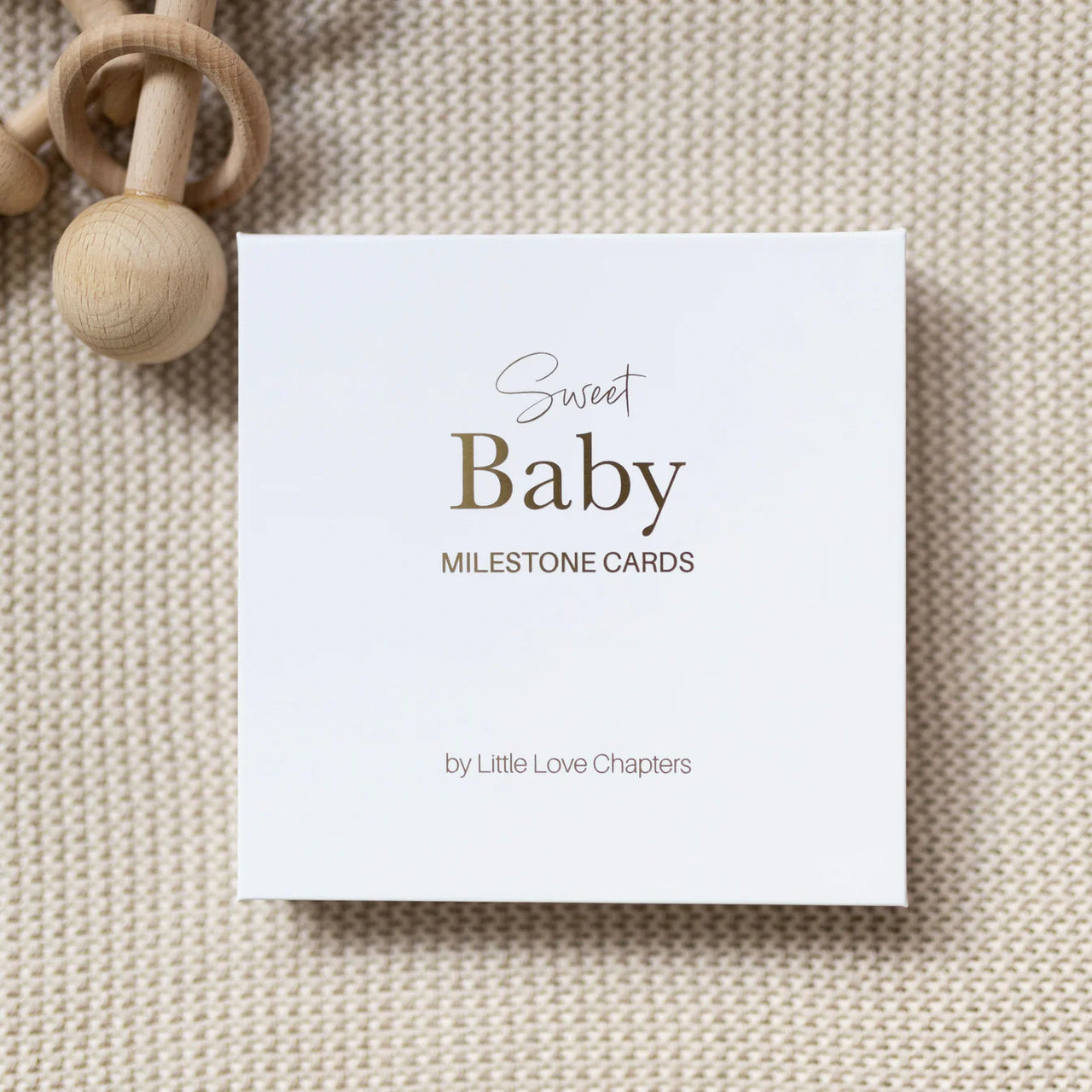 LITTLE LOVE CHAPTERS SWEET BABY MILESTONE CARDS