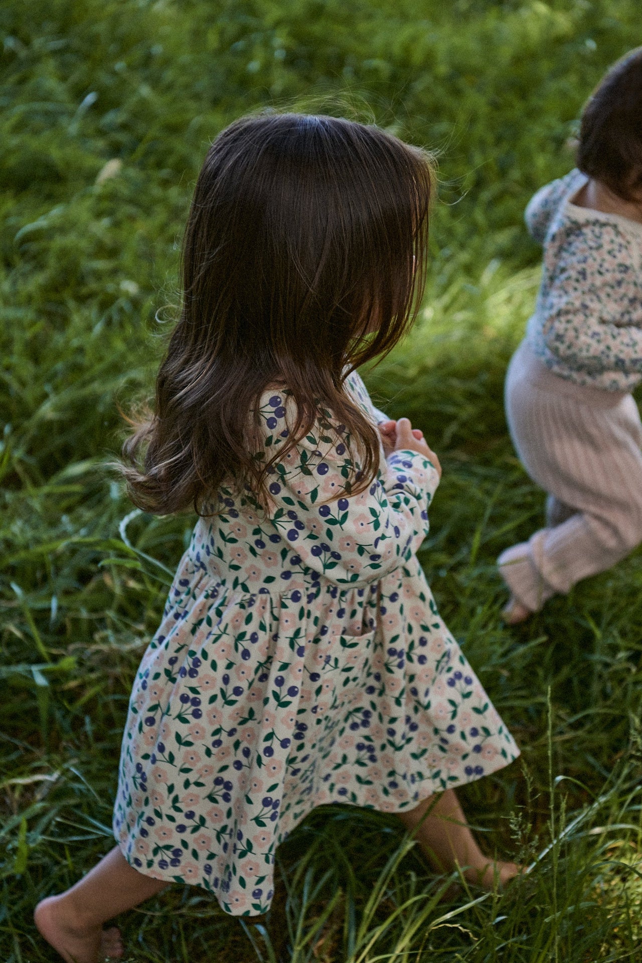 NATURE BABY LONG SLEEVE TWIRL DRESS GRANDE BRIARWOOD