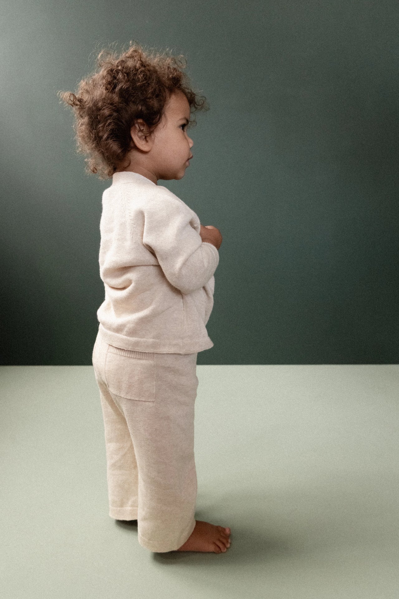 NATURE BABY CECIL PANTS OATMEAL