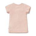 WILSON & FRENCHY ORG RIB TEE LITTLE FLOWER