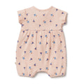 WILSON & FRENCHY LITTLE FLOWER RIB PLAYSUIT