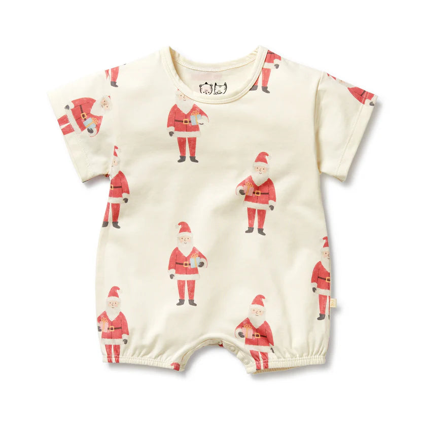 WILSON & FRENCHY HO HO HO ORGANIC GROWSUIT