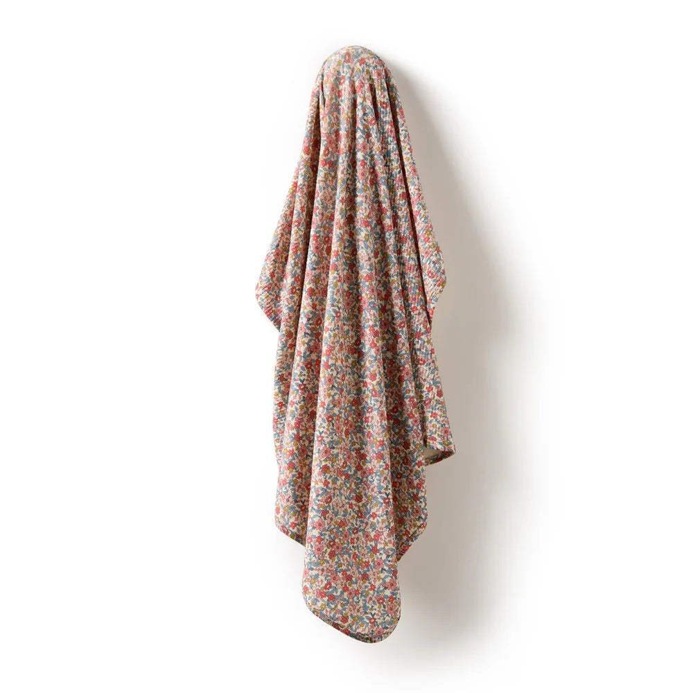 WILSON & FRENCHY SUMMER BLOOM ORGANIC BUNNY RUG