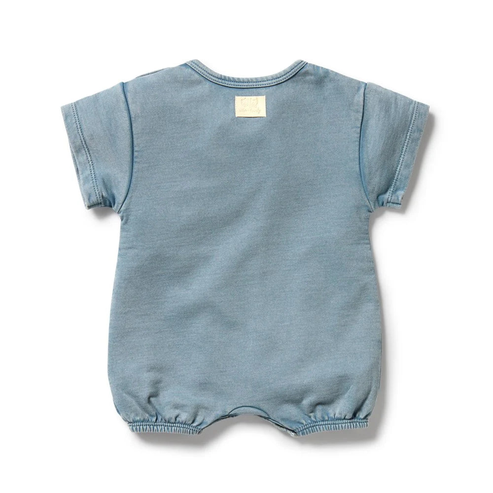 WILSON & FRENCHY DUSK ORGANIC SWEAT GROWSUIT