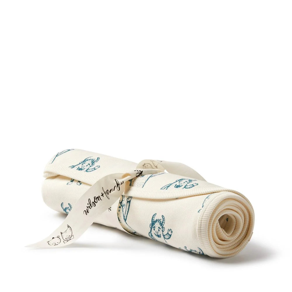 WILSON & FRENCHY YETI ORGANIC BUNNY RUG