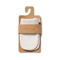 WILSON & FRENCHY ORGANIC STRIPE RIB MITTENS CLAY