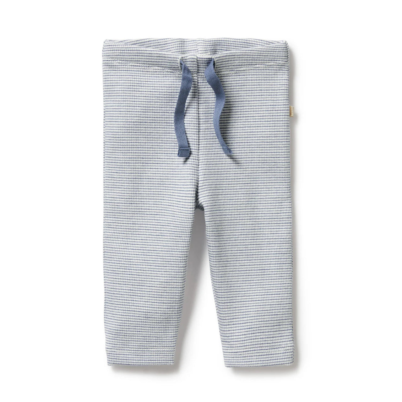 WILSON & FRENCHY ORGANIC STRIPE RIB LEGGING RAIN DROP