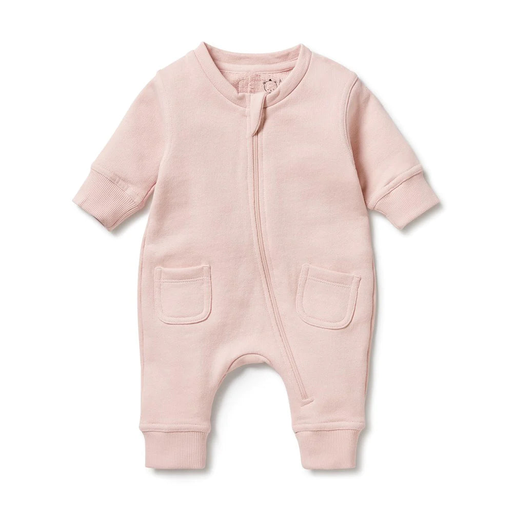 WILSON & FRENCHY ROSE ORG TERRY GROWSUIT