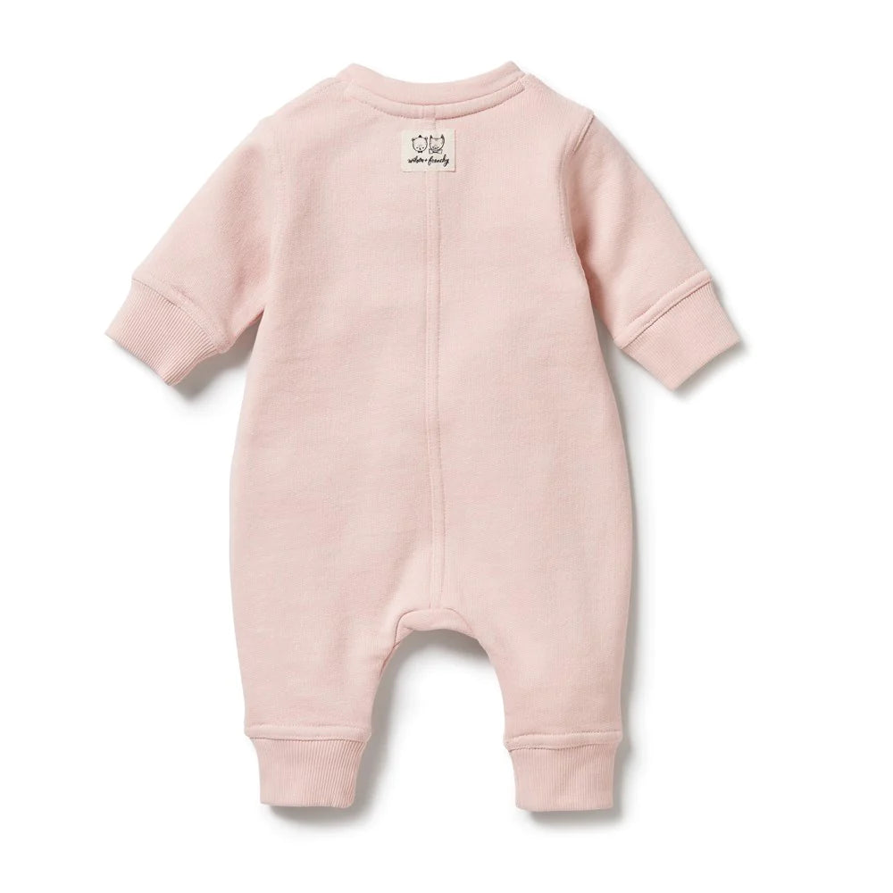 WILSON & FRENCHY ROSE ORG TERRY GROWSUIT
