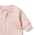 WILSON & FRENCHY ROSE ORGANIC TERRY GROWSUIT
