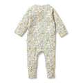 WILSON & FRENCHY TINKER FLORAL ZIPSUIT W FEET