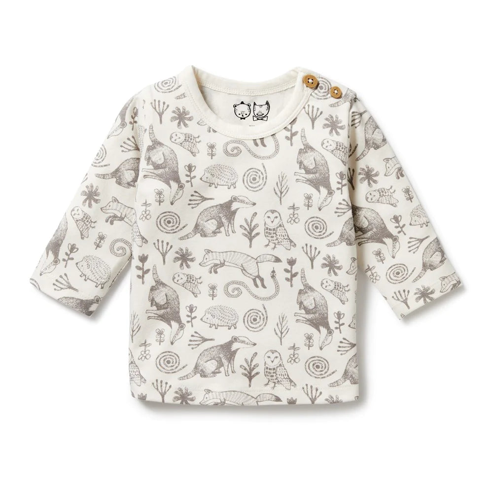WILSON & FRENCHY TRIBAL WOODS ORG TOP