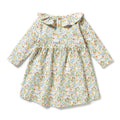WILSON & FRENCHY TINKER FLORAL RUFFLE DRESS