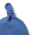 WILSON & FRENCHY BRILLIANT BLUE WAFFLE KNOT HAT