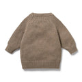 WILSON & FRENCHY WALNUT KNIT POCKET JUMPER