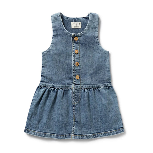 WILSON & FRENCHY ORG DENIM DRESS