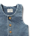 WILSON & FRENCHY ORG DENIM DRESS
