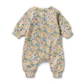WILSON & FRENCHY TINY BLOOM ORGANIC TERRY GROWSUIT