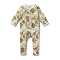 WILSON & FRENCHY ORGANIC LITTLE TREES ZIPSUIT