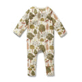 WILSON & FRENCHY ORGANIC LITTLE TREES ZIPSUIT