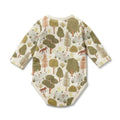 WILSON & FRENCHY ORG LITTLE TREES BODYSUIT