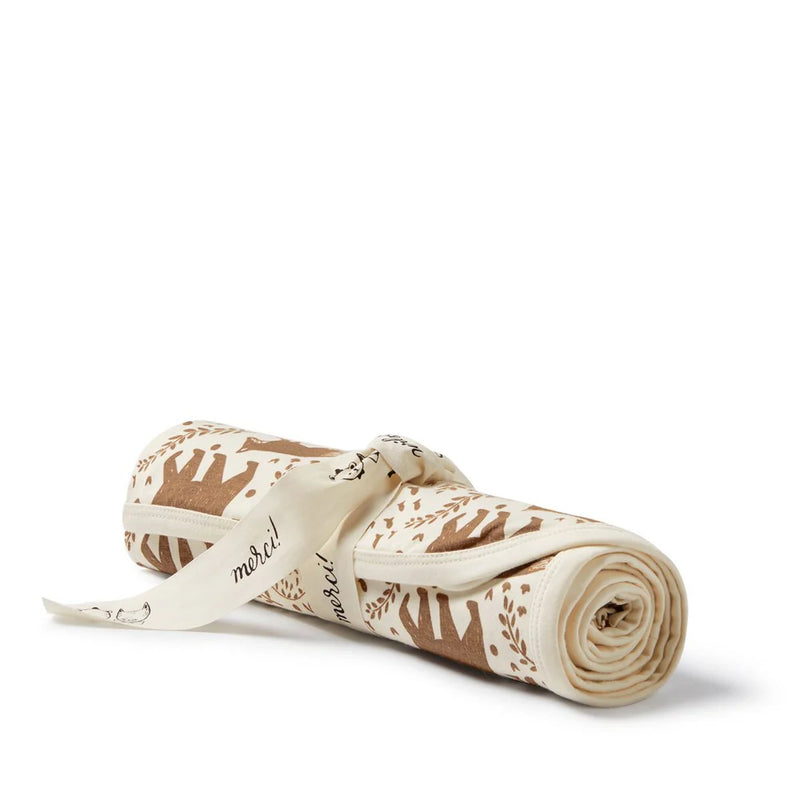 WILSON & FRENCHY WINTER FOREST ORG BUNNY RUG