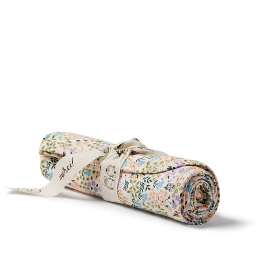 WILSON & FRENCHY TINY BLOOM ORGANIC BUNNY RUG