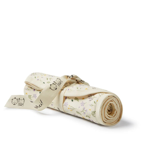 WILSON & FRENCHY ORGANIC BUNNY RUG - BELLA FLORAL