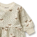 WILSON & FRENCHY ORG TRIXIE HORSE TERRY SWEAT DRESS