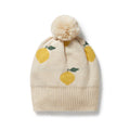 WILSON & FRENCHY ORG KNITTED JACQUARD HAT LEMMONY