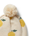 WILSON & FRENCHY ORG KNITTED JACQUARD HAT LEMMONY