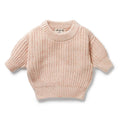 WILSON & FRENCHY ORG KNIT JUMPER FAIRY FLOSS