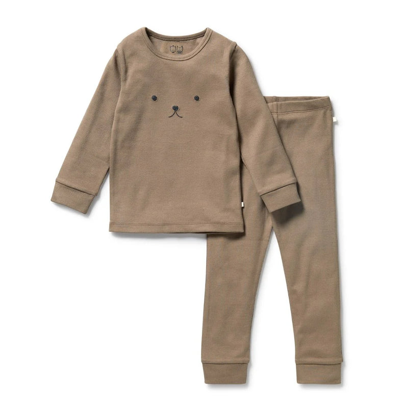 WILSON & FRENCHY WALNUT ORG LS PYJAMAS