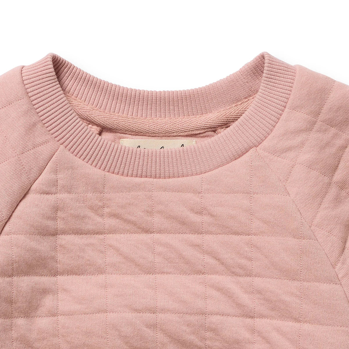 WILSON & FRENCHY ROSE ORGANIC QUILTED SWEAT