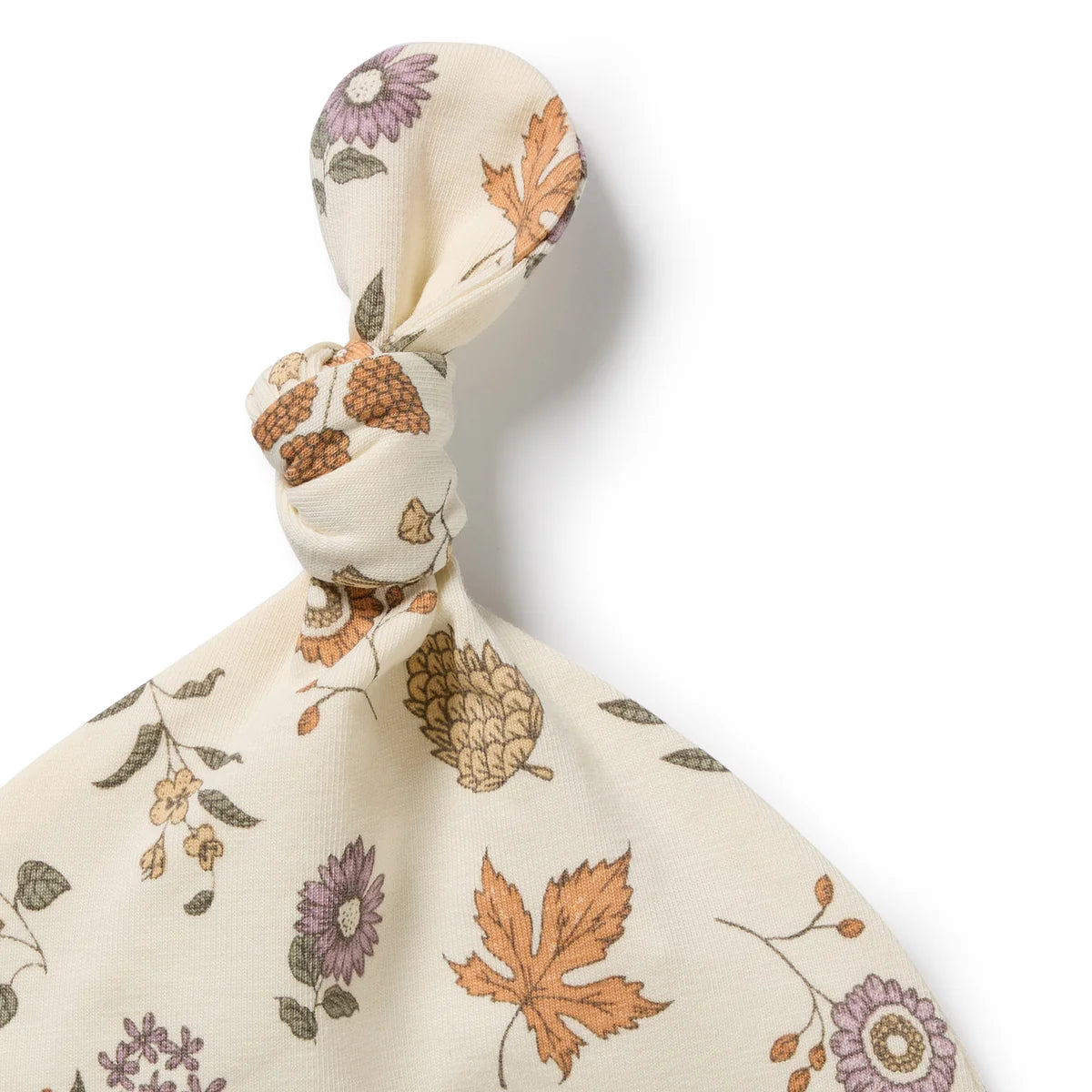 WILSON & FRENCHY MAPLE GLOW ORGANIC KNOT HAT