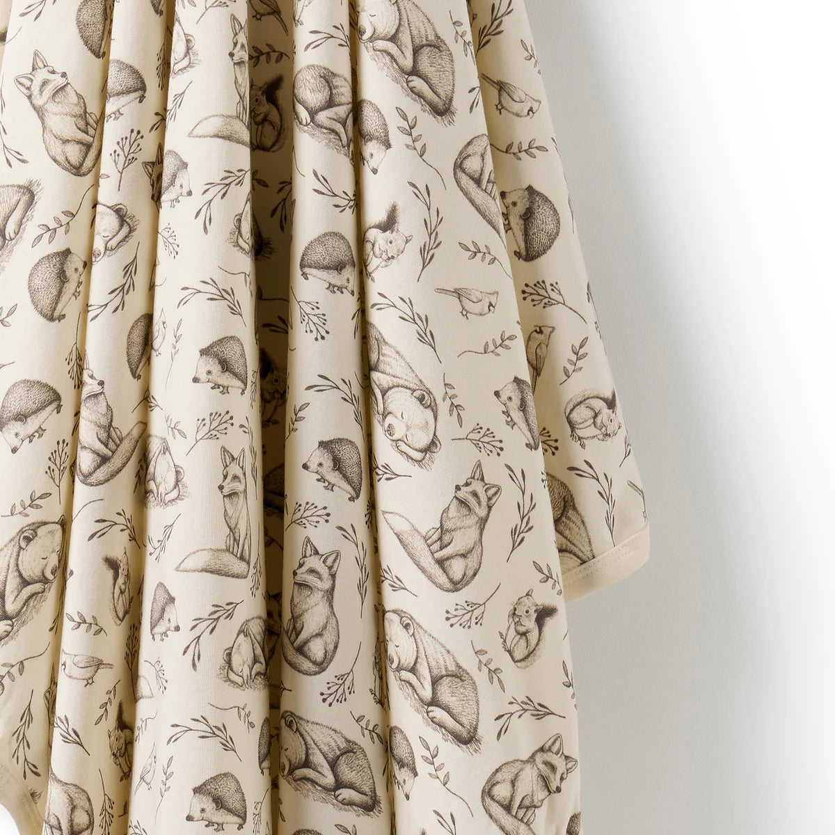 WILSON & FRENCHY FOXGLOVE FOREST ORGANIC BUNNY RUG