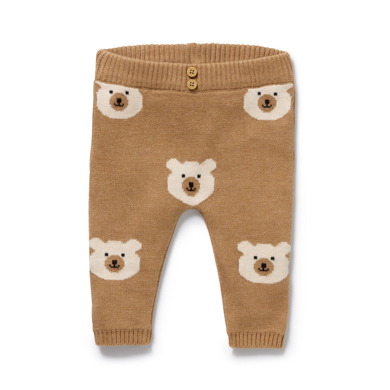WILSON & FRENCHY BEARY CUTE ORGANIC KNITTED LEGGING