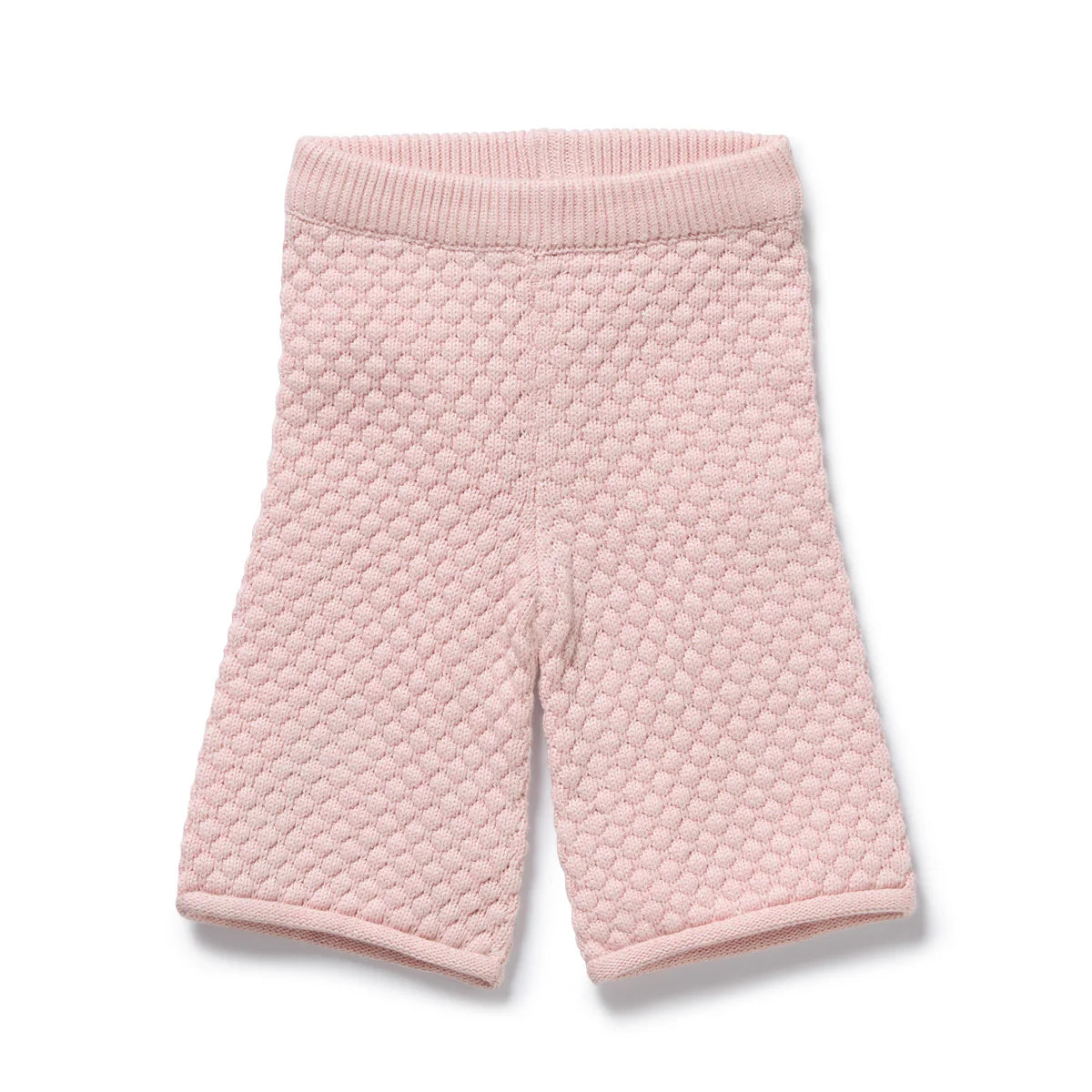 WILSON & FRENCHY MARSHMELLOW ORGANIC KNITTED BUBBLE PANT