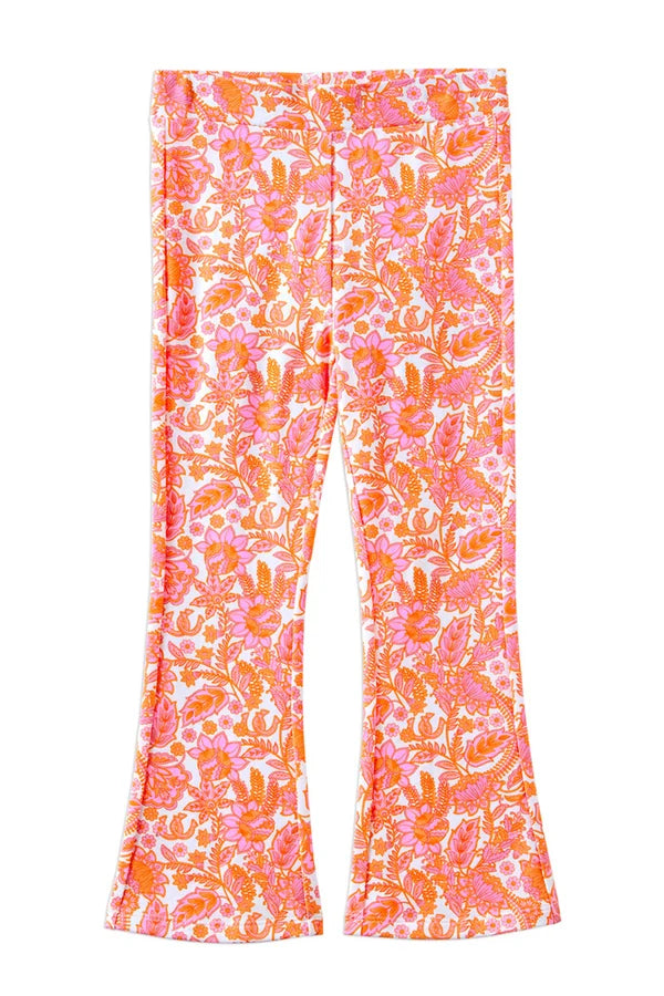 MILKY WILD PAISLEY FLARED LEGGING