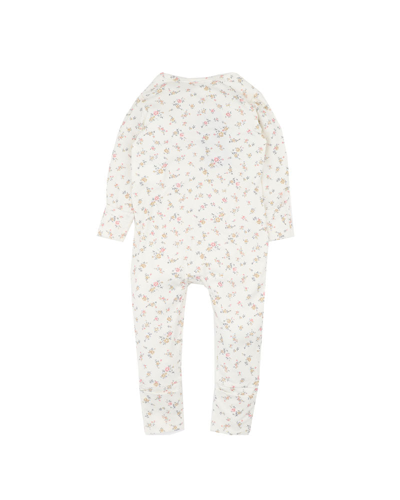 BEBE ROSIE ECOCOSY LONG SLEEVE ZIPSUIT